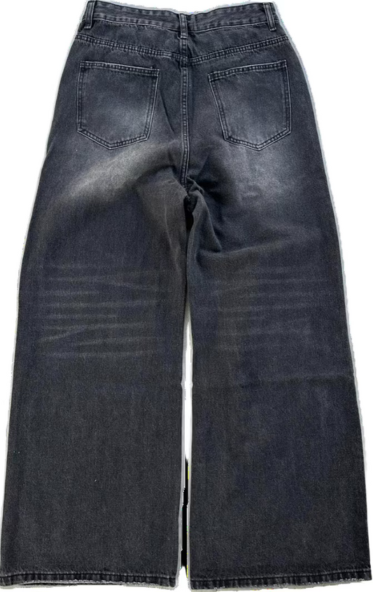 Kat "Charcoal Black" Denim